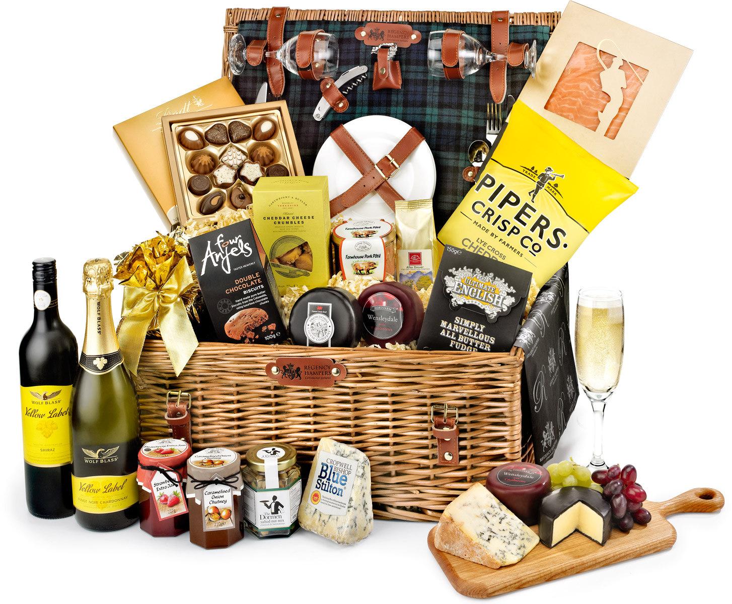 Kensington Fitted Picnic Hamper Regency Hampers